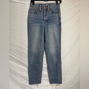 Madewell Cropped ankle jeans